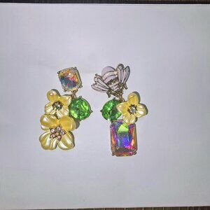 Betsy Johnson Mismatched Earrings NWOT!!!!!!!